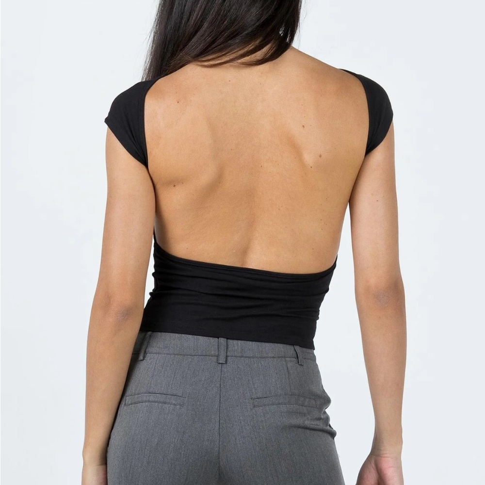 Princess Polly Rosalinda Top - Black